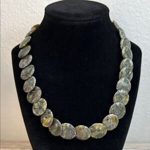 JC Walsh Green Connemara Marble “Luck of the Irish”Necklace